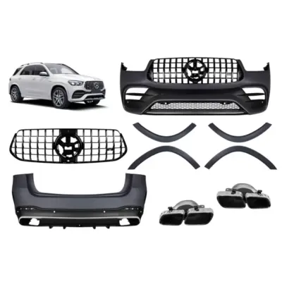 Paraurti Anteriore a Design Type 63 con Elementi Cromati per Mercedes GLE W167
