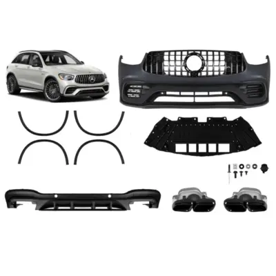 Paraurti Anteriore a Design Type 63 per Mercedes GLC SUV X253 dal 2020
