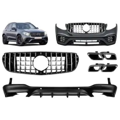 Paraurti Anteriore a Design Type 63 per Mercedes GLC X253 2015-2019