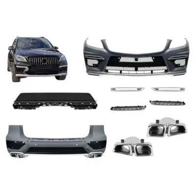 Paraurti Anteriore a Design Type 63 per Mercedes ml W166 2012-2015