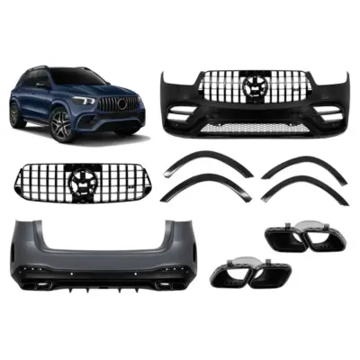 Paraurti Anteriore a Design Type GLE63 per Mercedes GLE SUV W167 2018-2023