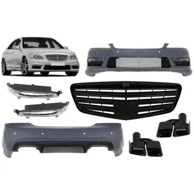 Paraurti Anteriore a Design Type S63 per Mercedes Classe S W221 2006-2013