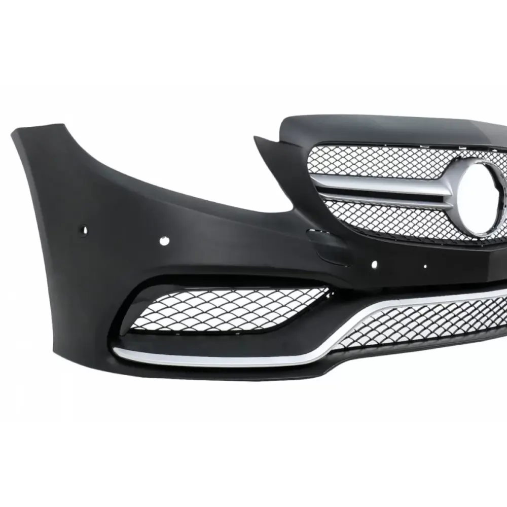 Paraurti Anteriore con Diffusore e Terminali Scarico per Mercedes Classe C W205