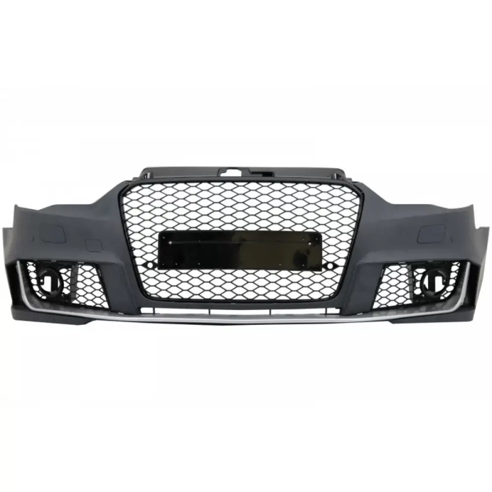 Paraurti Anteriore con Diffusore Posteriore e Terminali Scarico Audi A3 8V