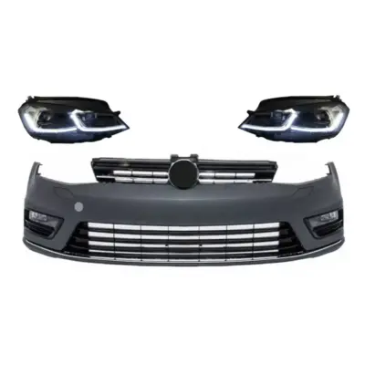 Paraurti Anteriore con Fari LED Dinamici per Volkswagen Golf 7 Vii 2012-2017