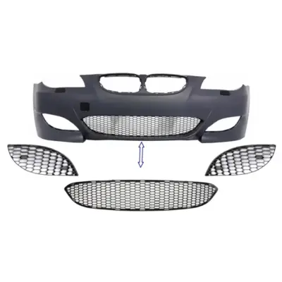 Paraurti Anteriore con Griglia Centrale e Laterale BMW Serie 5 E60 2003-2010 M5