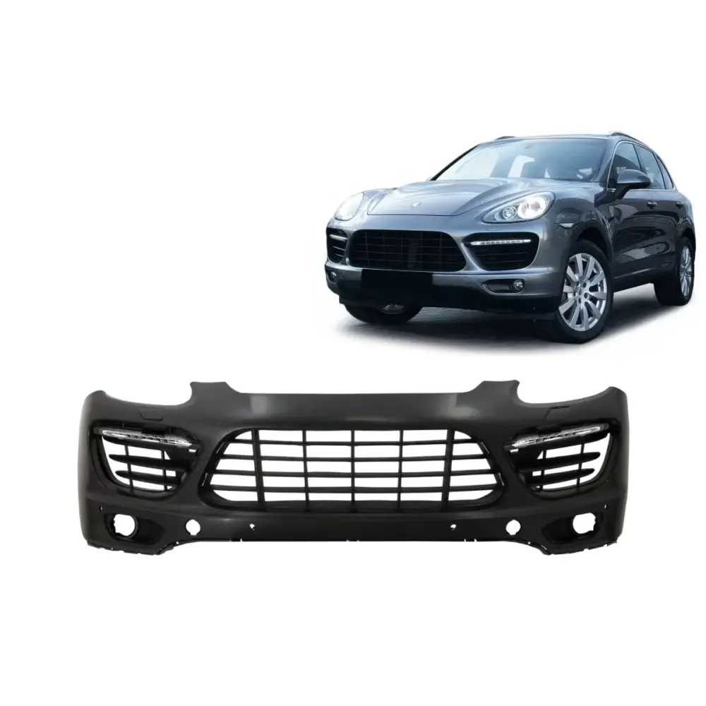 Paraurti Anteriore con Luci Diurne e Indicatori Dinamici per Porsche Cayenne