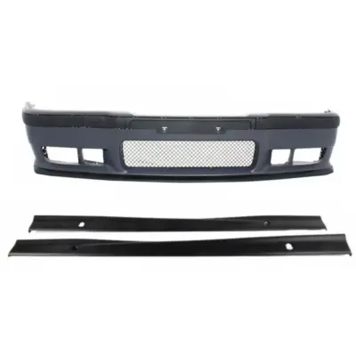Paraurti Anteriore con Minigonne per BMW Serie 3 E36 1992-1998 M3 Design