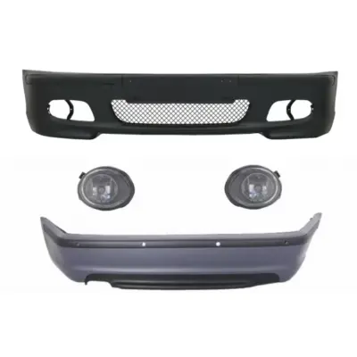 Paraurti Anteriore con PDC e Fendinebbia M-technik per BMW Serie 3 E46 1998-2004