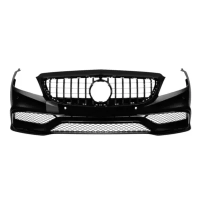 Paraurti Anteriore Design con Griglia GT Cromata Nera Mercedes CLS W218