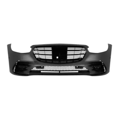 Paraurti Anteriore Design Line con Griglia Nera per Mercedes Classe S W223 2020