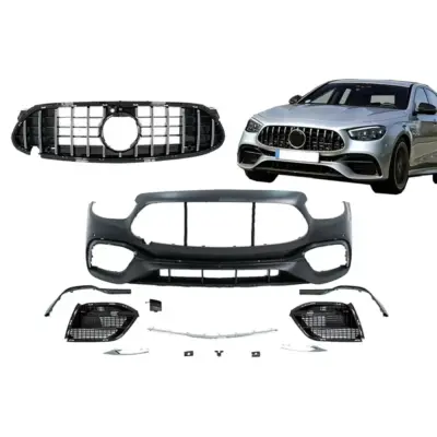 Paraurti Anteriore E63 Design per Mercedes Classe E W213 S213 A238 Facelift