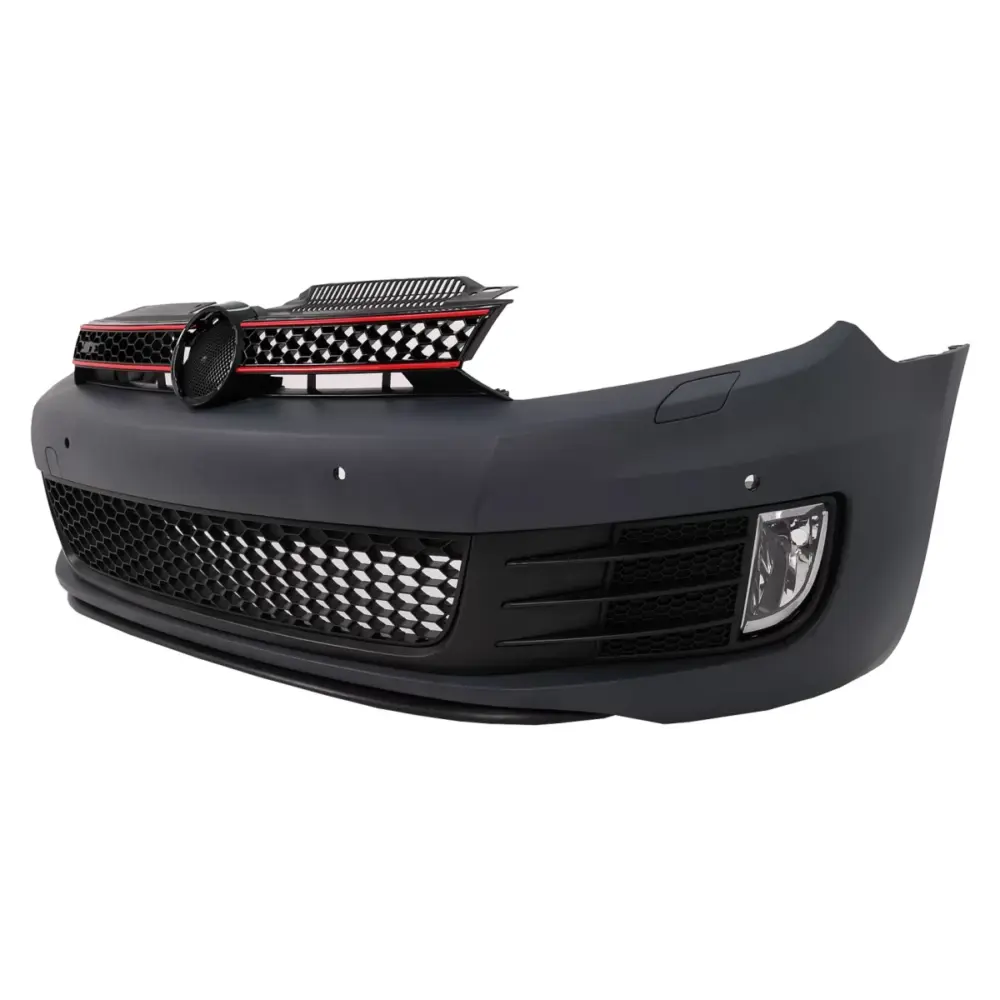 Paraurti Anteriore GTI Look con Luci LED Golf Vi 6 2008-2013 Dx