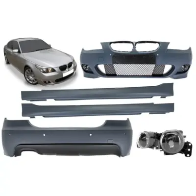 Paraurti Anteriore M Technik Ii con Fendinebbia PDC BMW Serie 5 E60 2003-2007