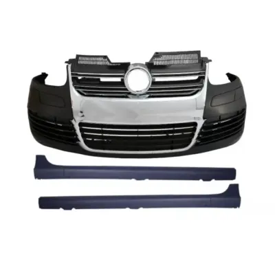 Paraurti Anteriore R32 con Griglia Cromata per VW Golf V 2003-2007