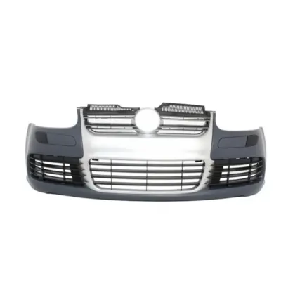 Paraurti Anteriore R32 Look con Griglia Alluminio Spazzolato per VW Golf 5