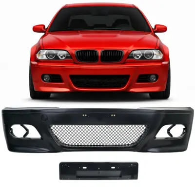Paraurti Anteriore Sport con ABE per BMW Serie 3 E46 Berlina e Touring 98-01