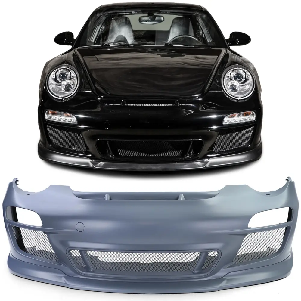 Paraurti Anteriore Sport Look con Spoilerlippe per Porsche 911 997.2 08-12