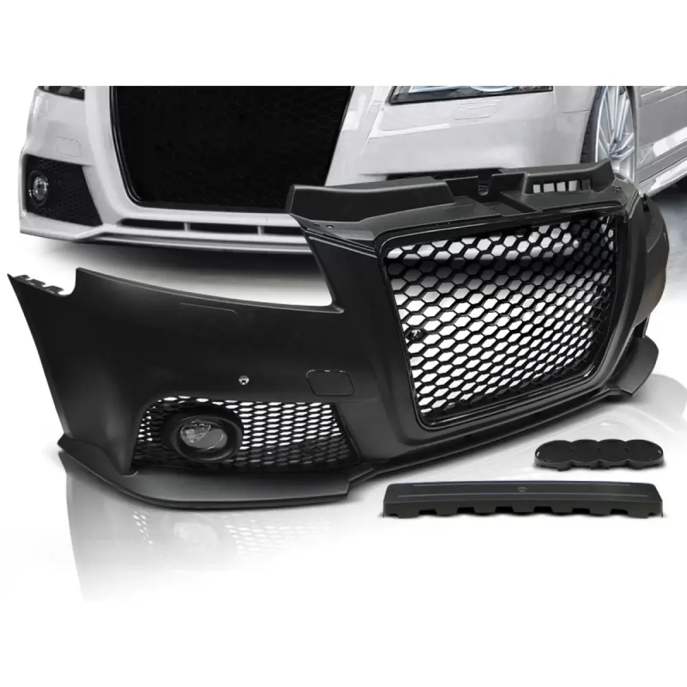 Paraurti Anteriore Sportivo Nero PDC per Audi A3 08-12