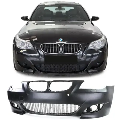 Paraurti Anteriore Sportivo PDC ABE per BMW Serie 5 E60 E61 Berlina Touring