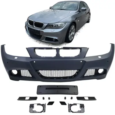 Paraurti Anteriore Sportivo per BMW Serie 3 E90 E91 2005-2008 con PDC