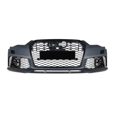 Paraurti Anteriore Tipo RS6 con PDC e Tappi Lavavetro Audi A6 4G 2015-2018