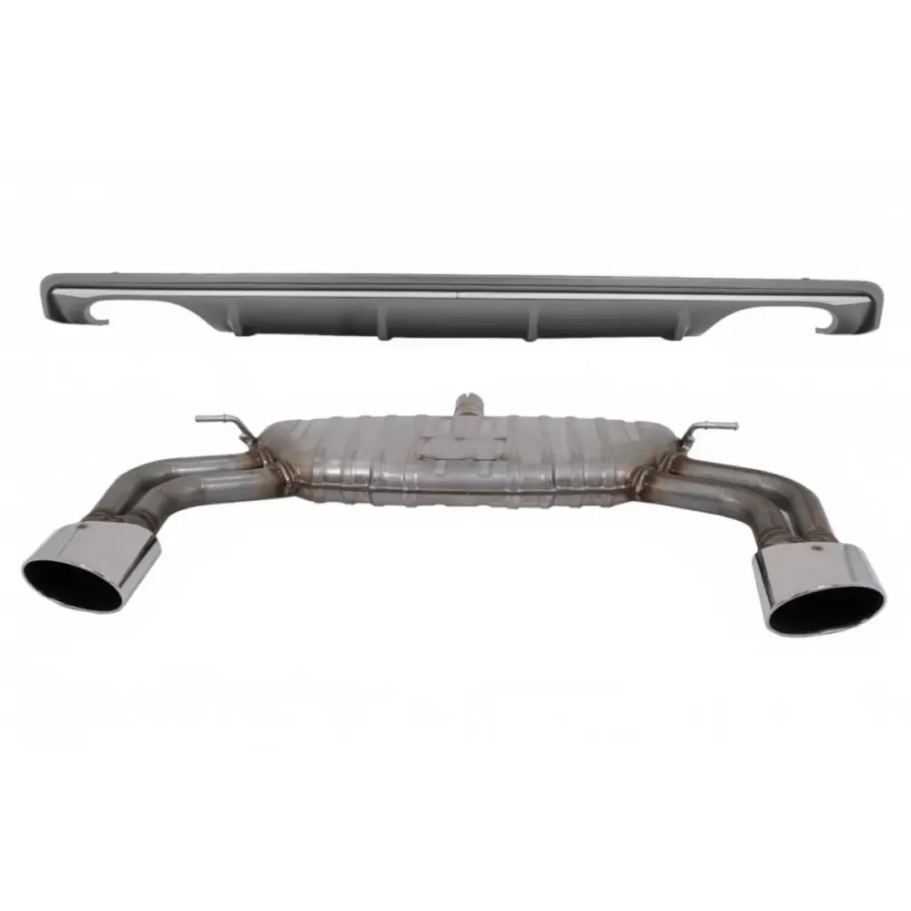 Paraurti Posteriore con Diffusore e Scarico Audi A3 8V Berlina 2012-2015