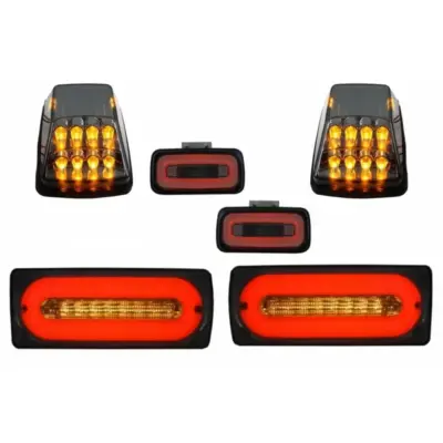 Paraurti Posteriore con Luci LED Posteriori e Fendinebbia per Mercedes Classe G