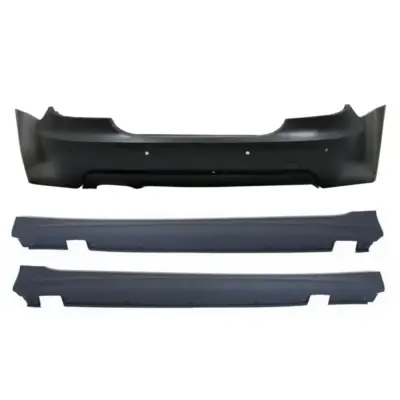 Paraurti Posteriore con Minigonne M-technik e Sensori PDC 18mm per BMW Serie 5