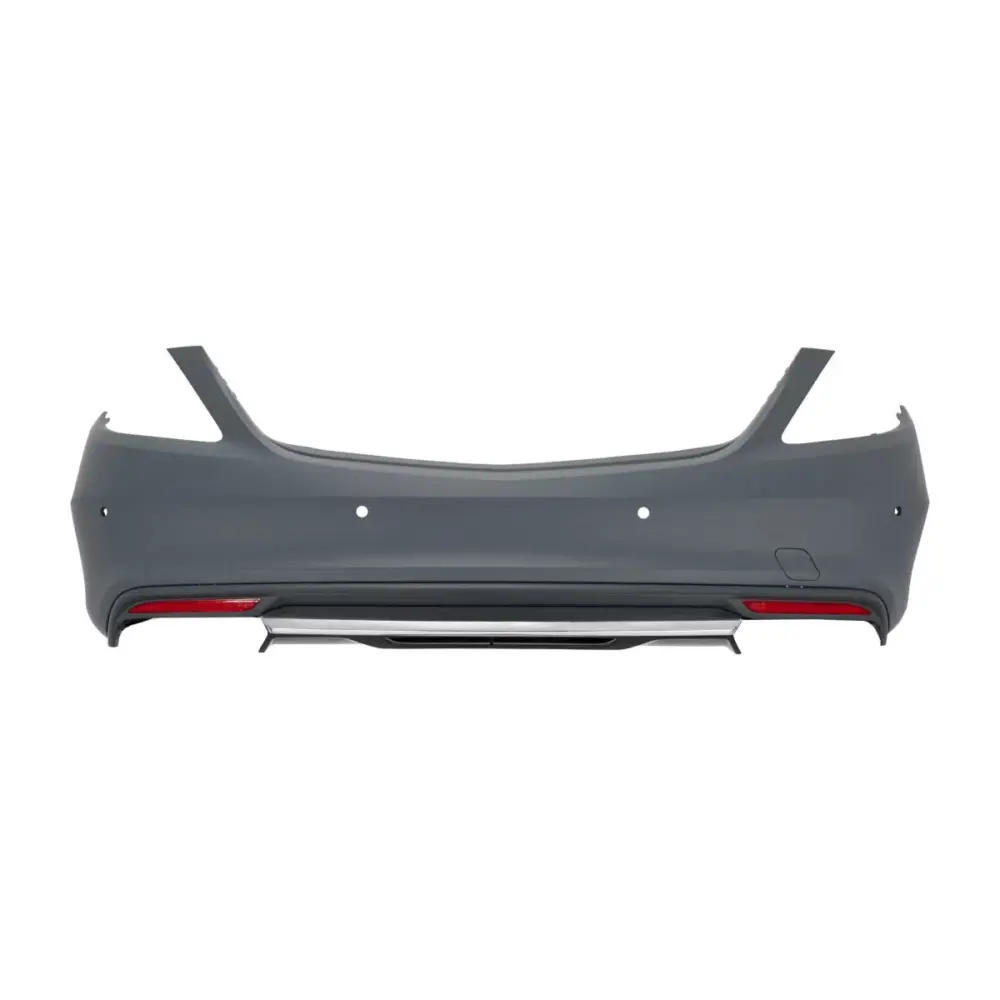 Paraurti Posteriore Design S63/s65 con PDC Doppio Diffusore per Mercedes Classe