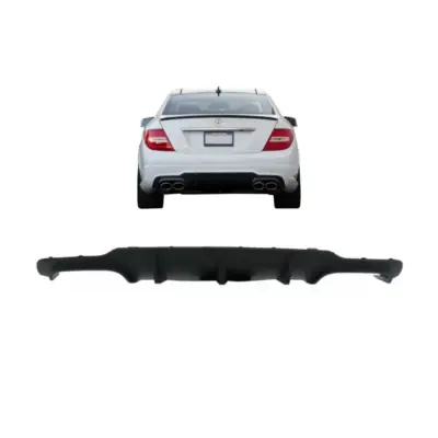 Paraurti Posteriore Diffusore Aria per Mercedes Classe C W204 C204 AMG 2012-2014