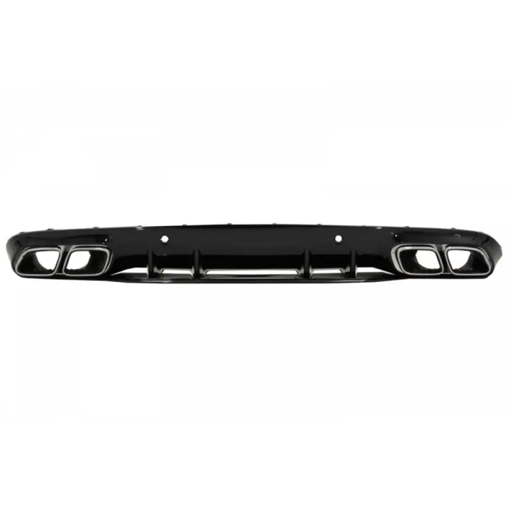 Paraurti Posteriore Diffusore con Alette C63S per Mercedes Classe C C205 A205