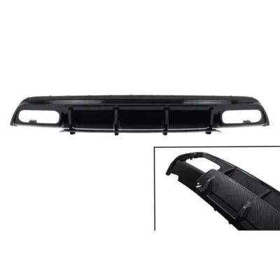Paraurti Posteriore Diffusore Design Facelift per Mercedes Classe A W176