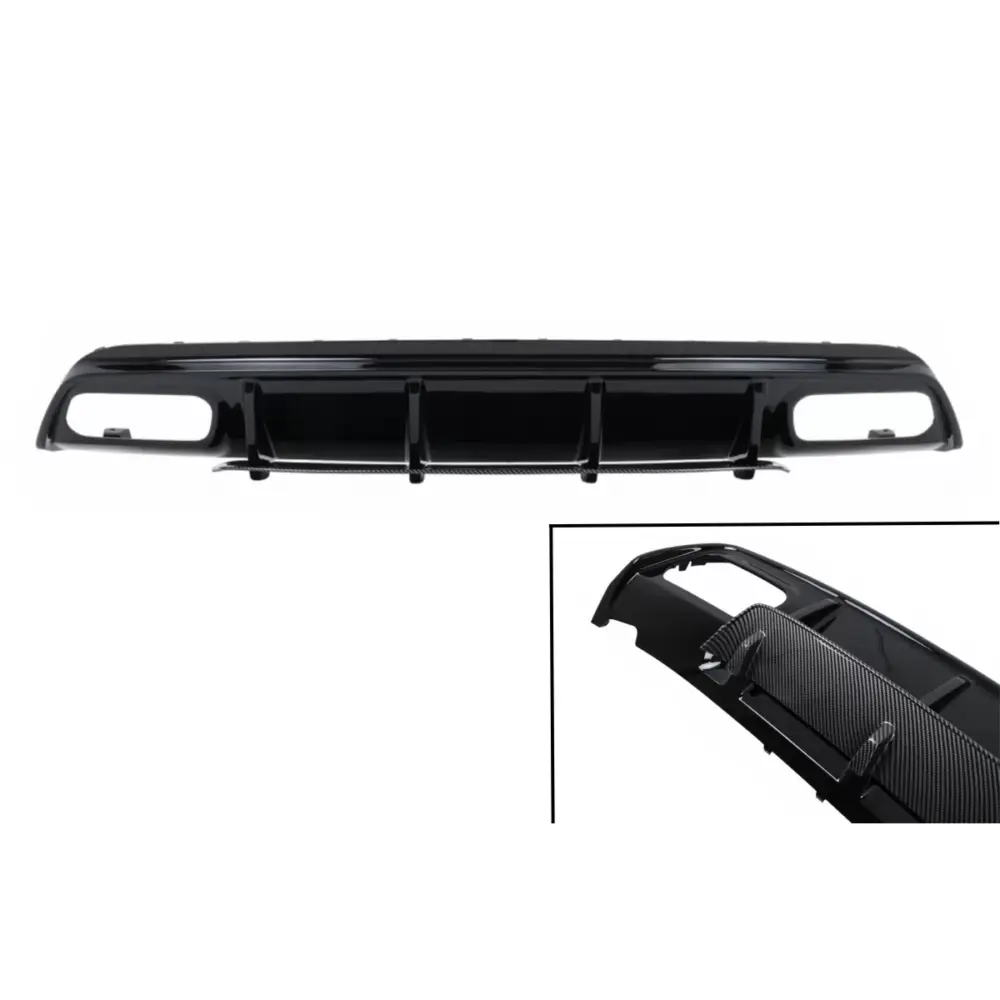 Paraurti Posteriore Diffusore Design Facelift per Mercedes Classe A W176