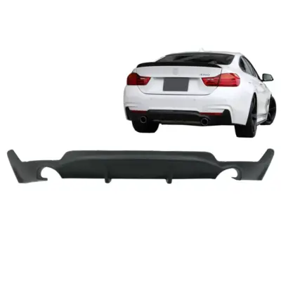 Paraurti Posteriore Diffusore M Performance per BMW Serie 4 F32 F33 F36 dal 2013