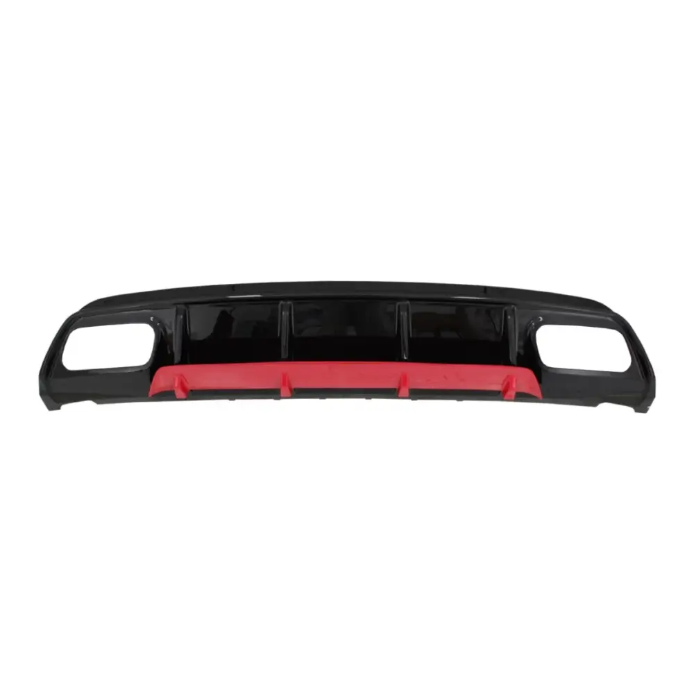 Paraurti Posteriore Diffusore Rosso A45 Design Mercedes Classe A W176 2015-2018