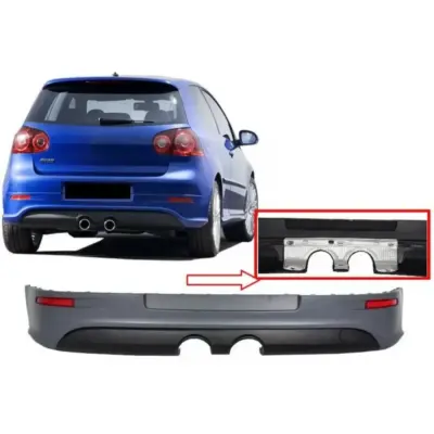 Paraurti Posteriore Estensione R32 Look per Volkswagen Golf 5 V 2003-2007