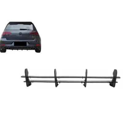 Paraurti Posteriore Extension Splitter per Volkswagen Golf 7.5 Facelift R