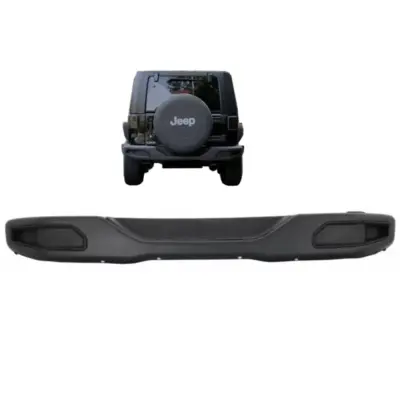Paraurti Posteriore Metallico per Jeep Wrangler Rubicon Jk 2007-2017 Hard Rock