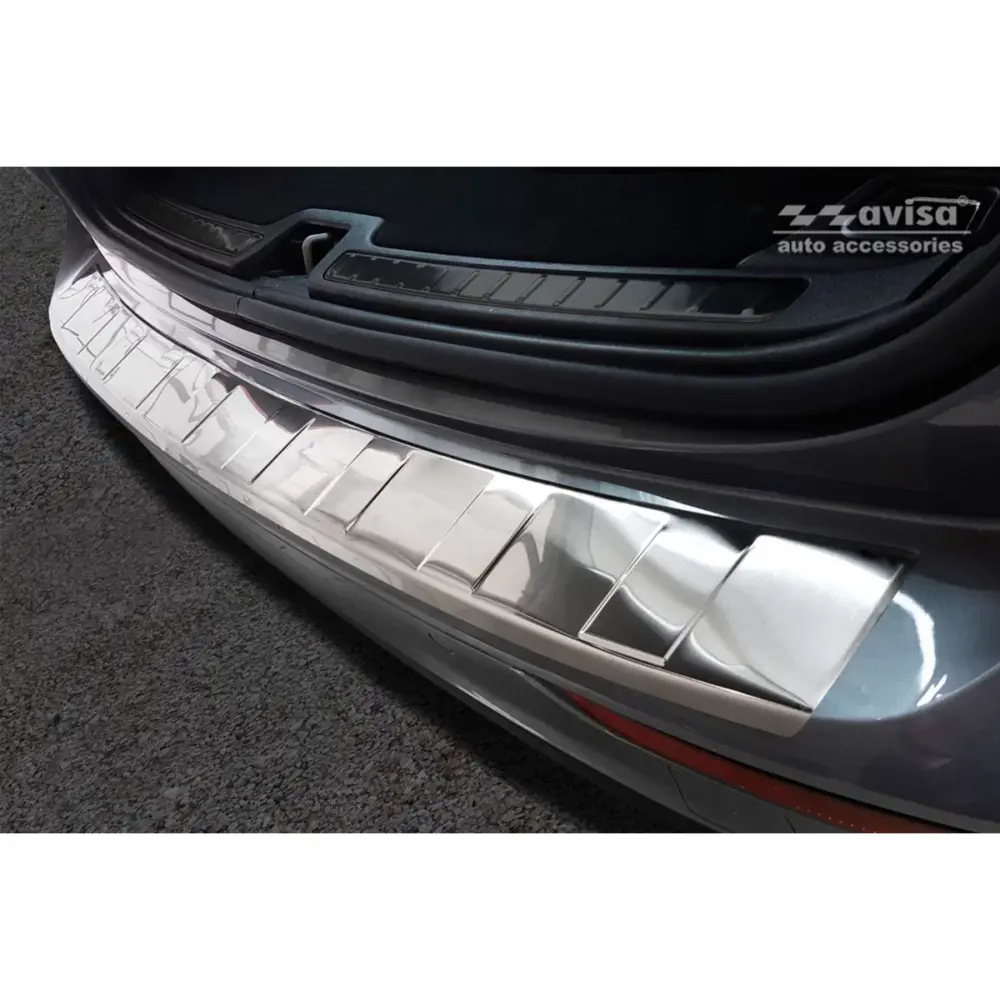 Paraurti Posteriore Protezione Cromata per Volvo V60 Station Wagon dal 2018