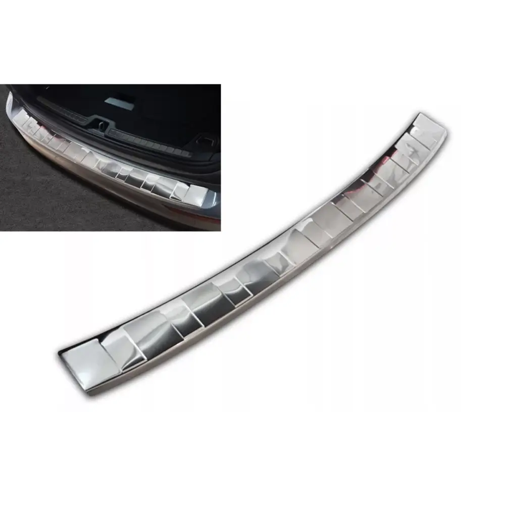Paraurti Posteriore Protezione Cromata per Volvo V60 Station Wagon dal 2018