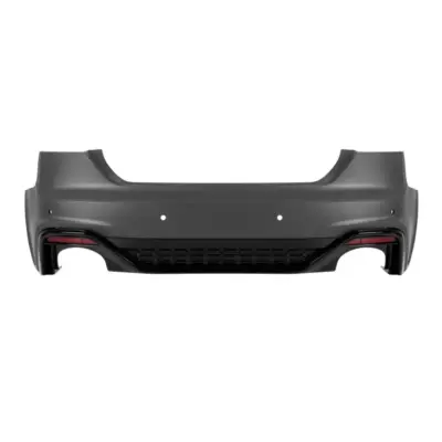 Paraurti Posteriore RS5 con Terminali Neri per Audi A5 Sportback Coupe Cabrio