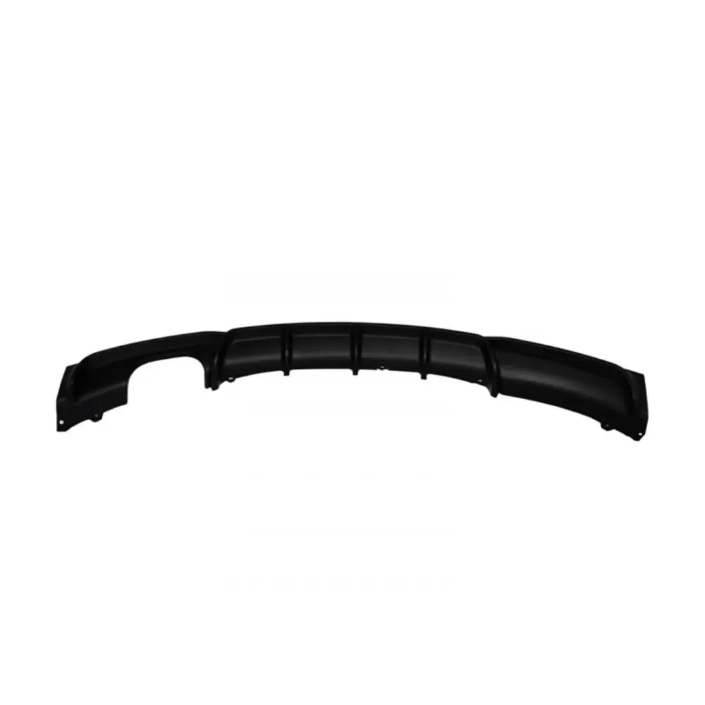 Paraurti Posteriore Spoiler Diffusore con Terminale Scarico Carbonio Opaco