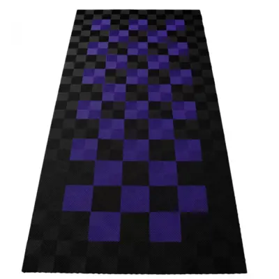 Pavimentazione Garage Performance 2,8x5,6 M Nero Viola Universale