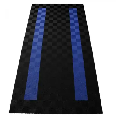 Pavimentazione Garage Ramroxx Performance 2,8x5,6m Nero Blu Set 4 Universale