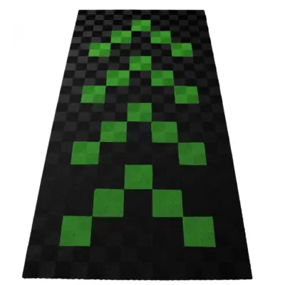 Pavimentazione Garage Ramroxx Performance 2,8x5,6m Nero Verde Chiaro Universale