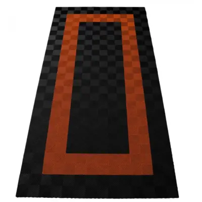 Pavimentazione Performance Ramroxx 2,8x5,6 M Nero Arancione Universale