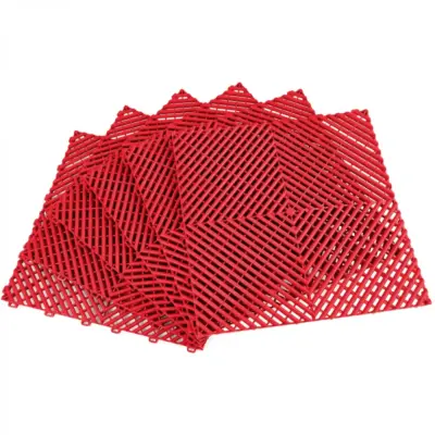 Pavimento Garage Rosso 40x40cm 6 Pezzi 0,96mq Universale