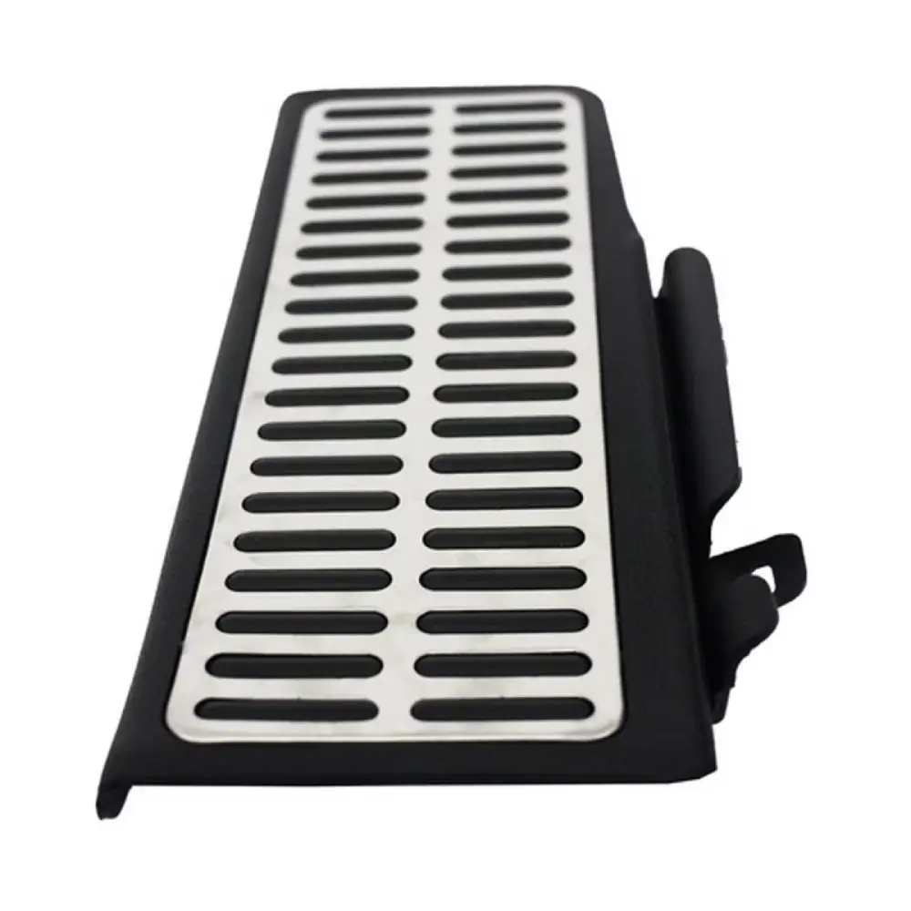 Pedaliera Alluminio con Poggiapiede 3 Pezzi per Volkswagen Passat B6 B7 Cc 05-14
