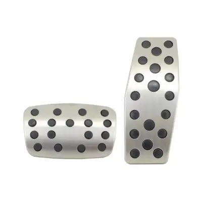 Pedaliera in Alluminio 2 Pezzi per Opel Astra J 10-15 Insignia 08-16 Mokka